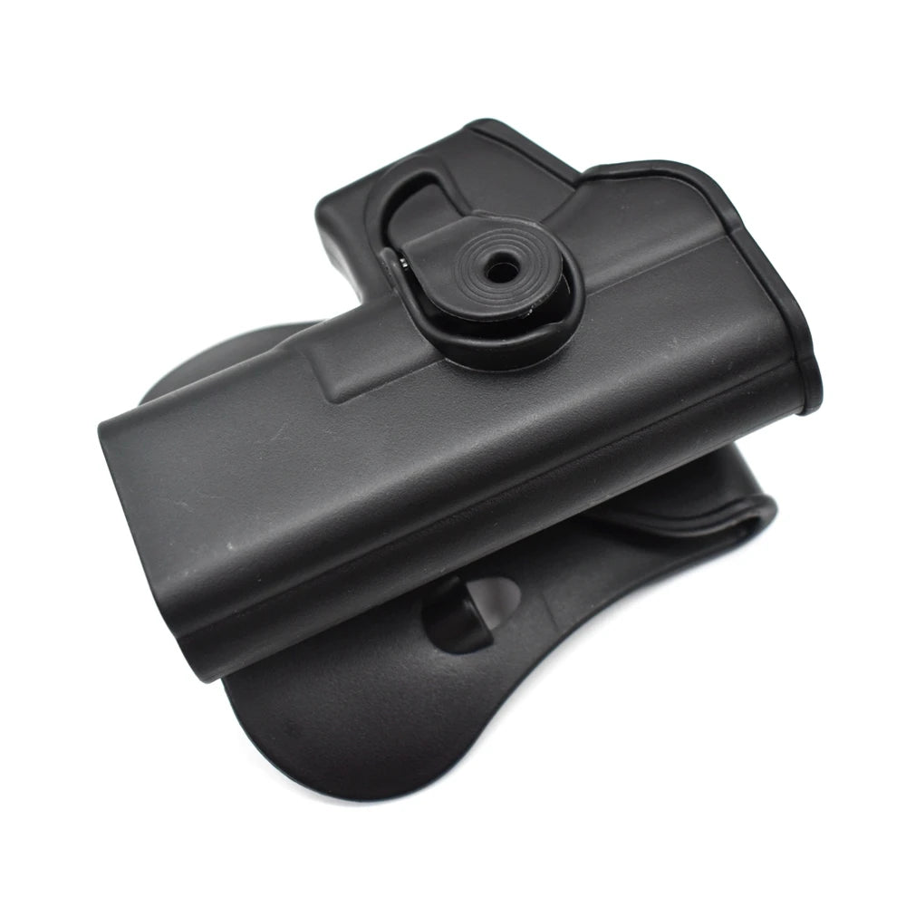 Tactical Gun Holster with Double Magazine Pouch Pistol Holster Belt Waist Holster Gun Paddle Carry Case For Glock 17 accessory