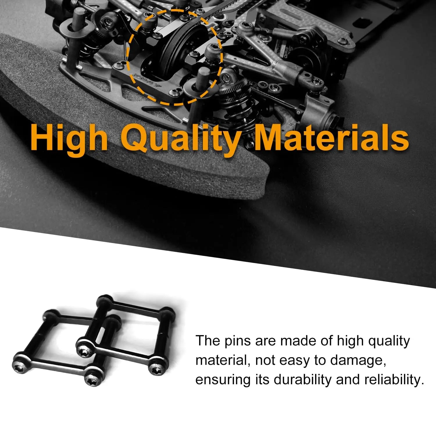 2Pack Prevent Rotation Pins for Precision Machine and Motorcycle Engines ,Balancing Bars for Vehicle and Aircraft Models