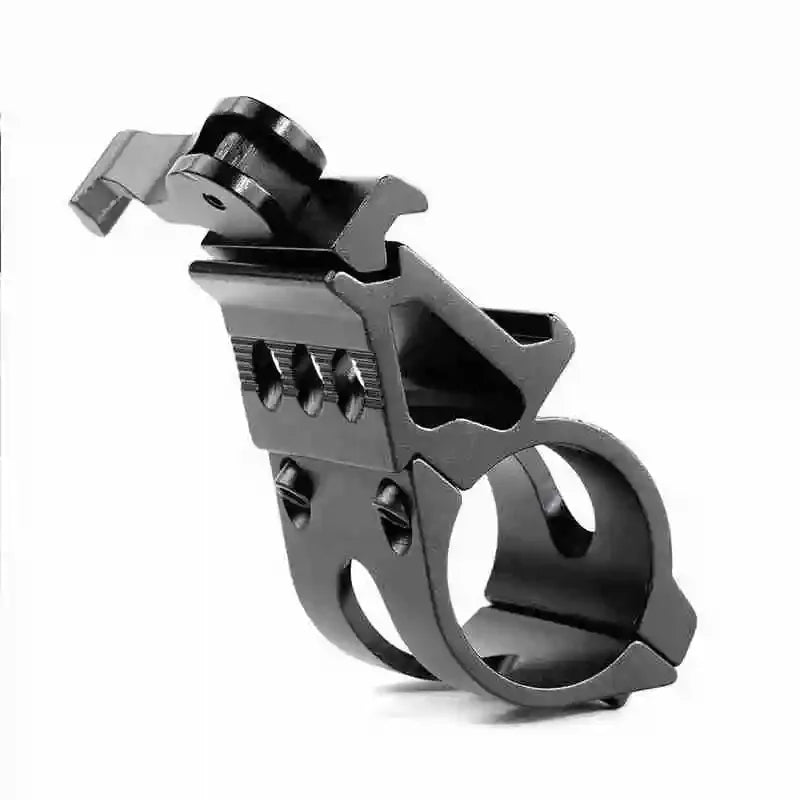 25.4mm Quick Release Offset Flashlight Scope Mount Holder 20mm  Picatinny Rail 45° Sight Hunting Gun Mount Accessories