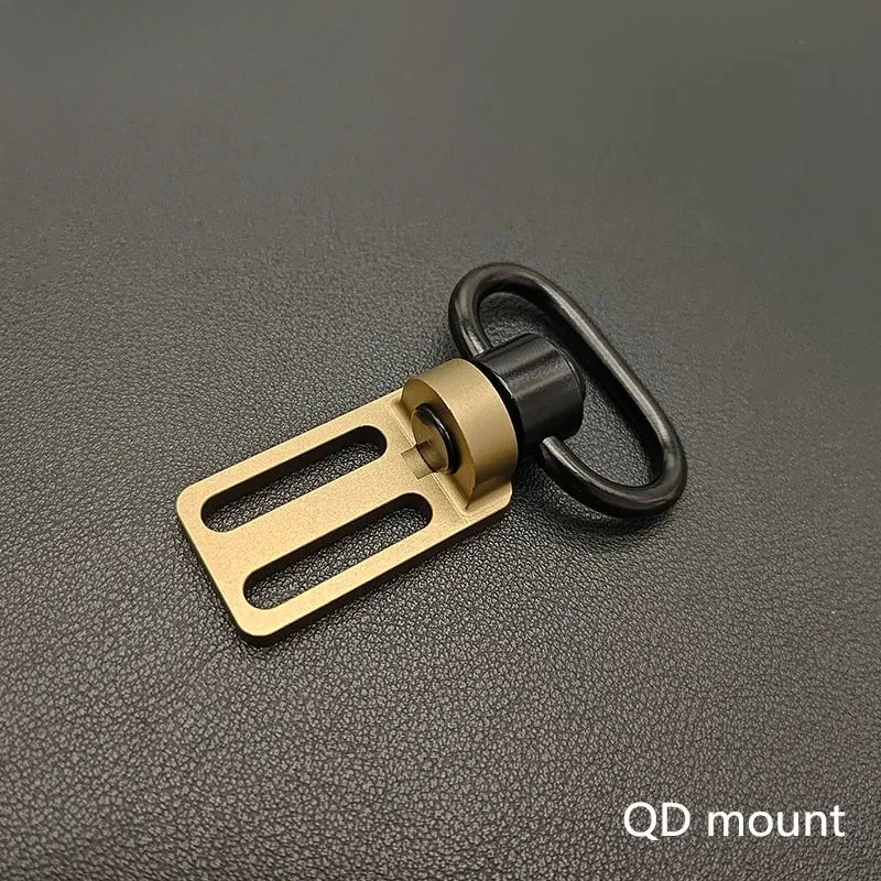 Tactic Gear Strap Buckle QD Sling Swivel 20mm Picatinny Rail Mount Base Quick Detach Rail Mount for Mlok Rail Gun Accessories