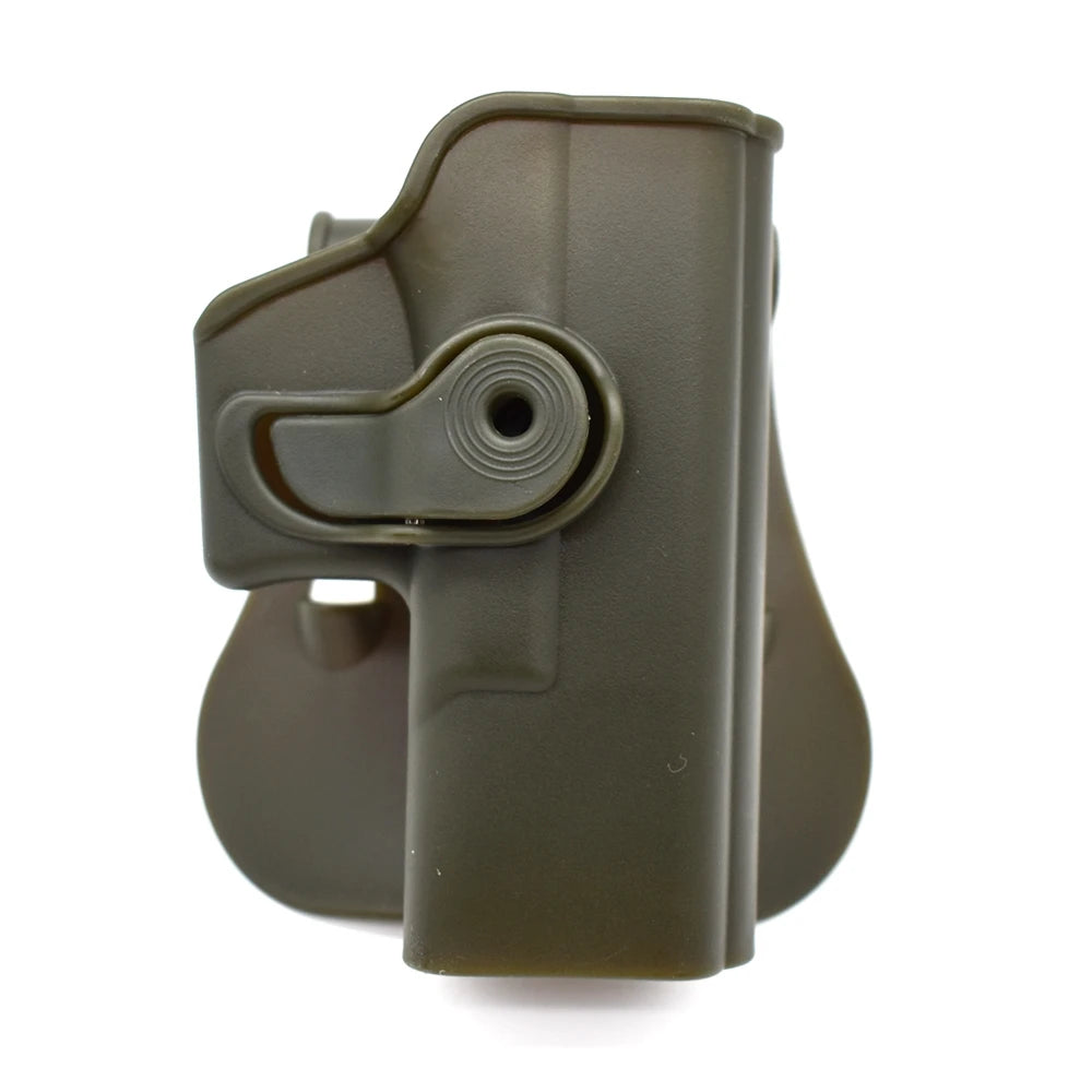 Tactical Gun Holster with Double Magazine Pouch Pistol Holster Belt Waist Holster Gun Paddle Carry Case For Glock 17 accessory