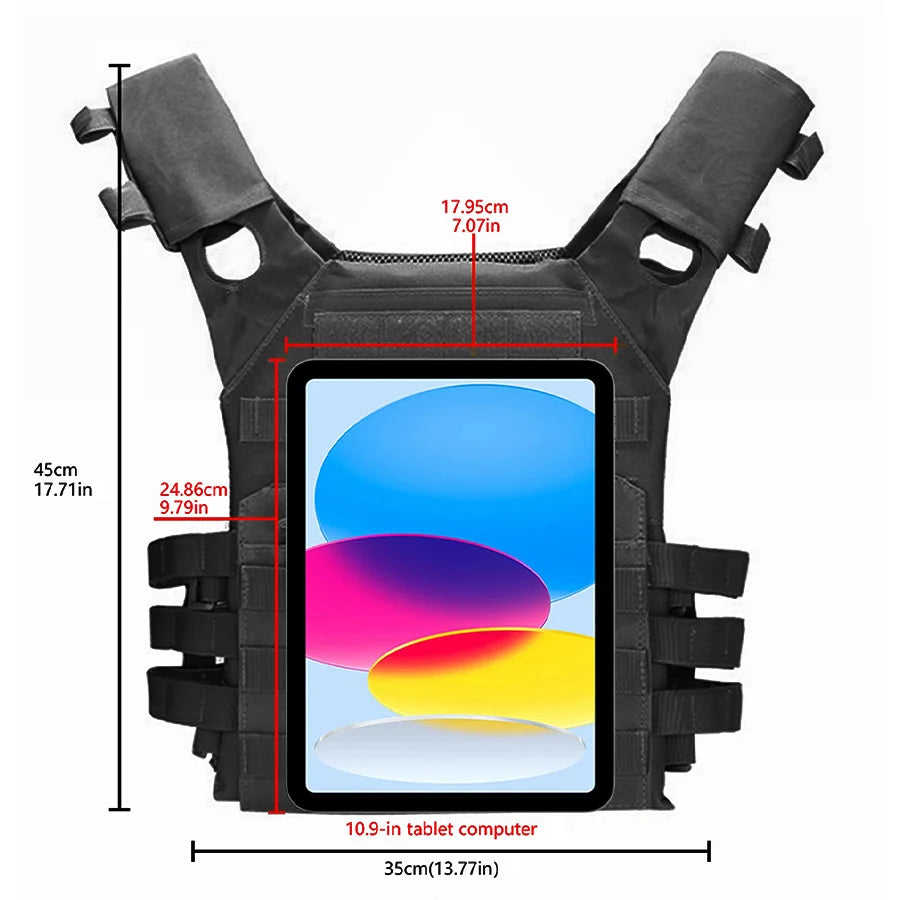 Ultra lightweight JPC structure | MOLLE global expansion | MOLLE+Magic Sticky dual system outdoor training vest