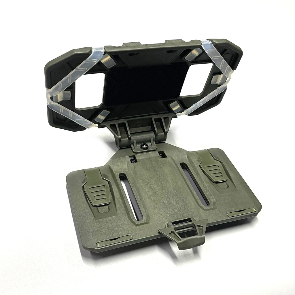 מחזיק טלפון טקטי עם MOLLE, לוח ניווט מתקפל, ציוד אחיזה לטלפון נייד, אביזרי אפוד איירסופט לציד