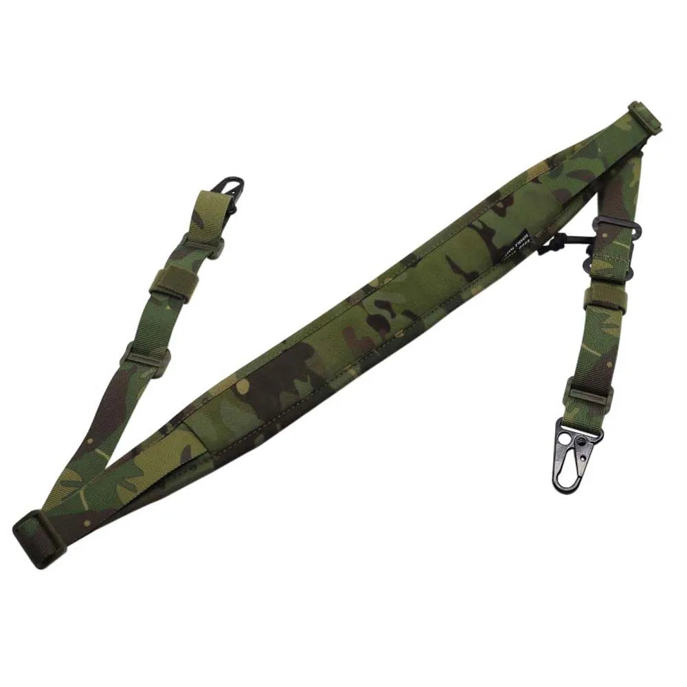Tactical Modular Rifle Sling Strap Removable 2 Point / 1 Point 2.25" Wide Padded Shooting Gun Sling Hunting Rifle Accessories