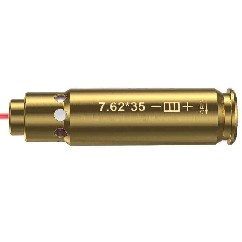 9mm/7.62/6/223rem/38spl/12ga/44mag/308win New Calibrator Calibration Tool Infrared Auxiliary Metal Multi-model