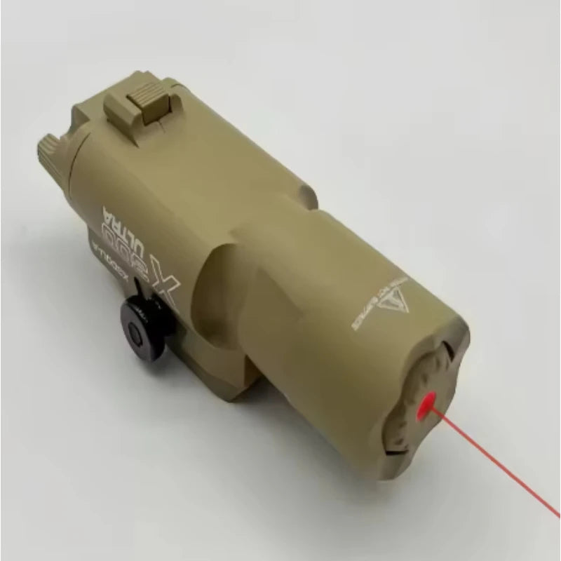 Multifunctional X300 Flashlight & Infrared Laser Sight for Airsoft Toy Guns with 20mm Rail