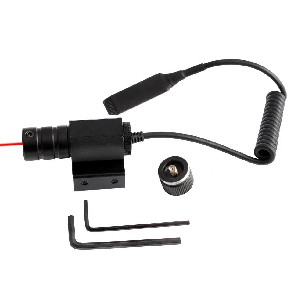 Mini red dot laser sight, with adjustable wavelength of 635-655nm, 11mm/20mm rail mounting, hunting rifle scope, pistol sight, a