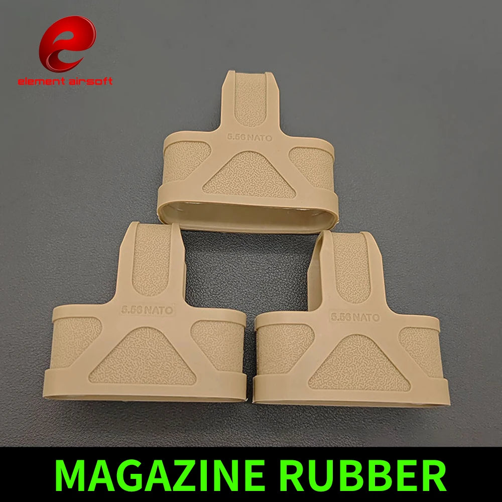 5.56 Rubber Cage Loops Fast Mag & 1pcs 5.56 Magazine Pouch For Airsoft M4/M16 Magazine Assist