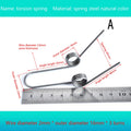 1Pcs Double Torsion Spring 2*16A/B Style Spring Farm Machinery Parts Home DIY