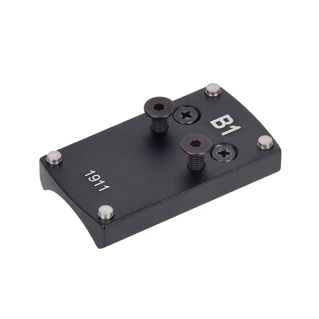 Optics Berett Glock 1911 M&P Pistol Reflex Sight Mount Adapter Plate S&W HK USP SIG P226 Sightmark Burris Micro Red Dot Scope