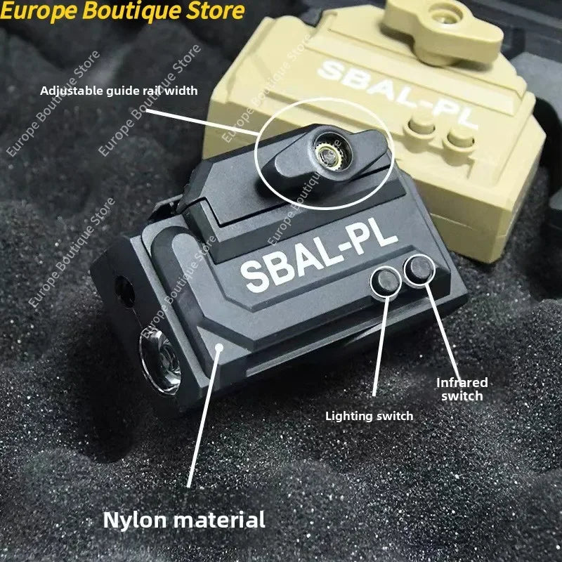 2026 New Bottom Mount Nylon Infrared LED Flashlight Infrared Sight Fit 20mm Rail Toy Gun