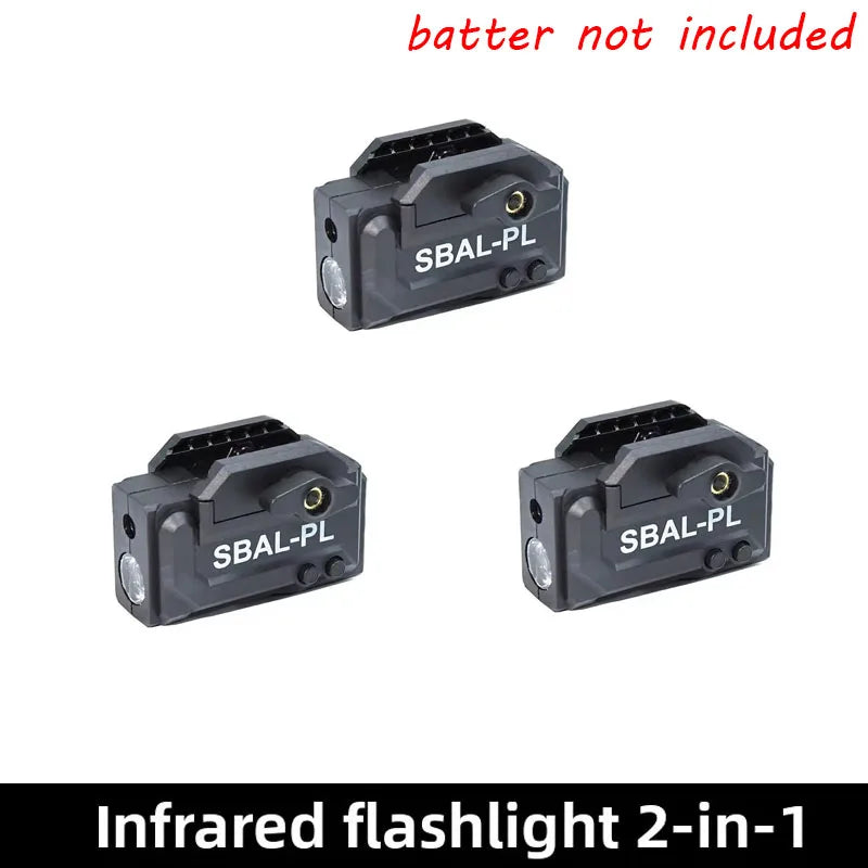 2026 New Bottom Mount Nylon Infrared LED Flashlight Infrared Sight Fit 20mm Rail Toy Gun