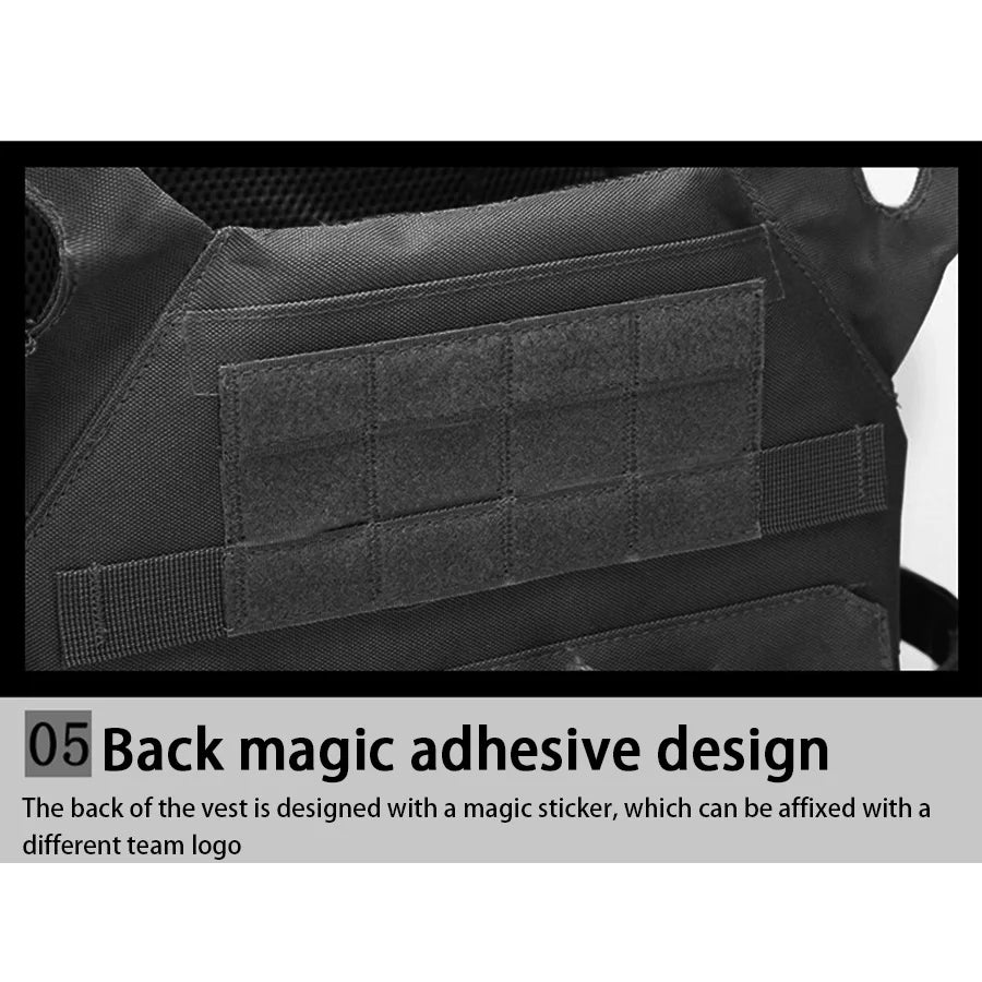 Ultra lightweight JPC structure | MOLLE global expansion | MOLLE+Magic Sticky dual system outdoor training vest