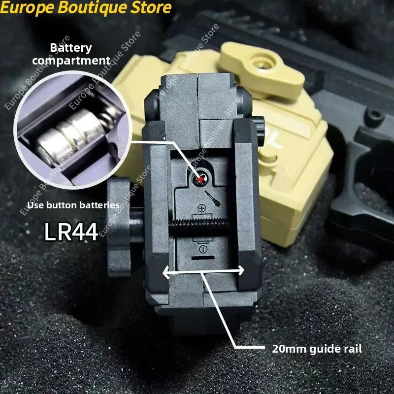 2026 New Bottom Mount Nylon Infrared LED Flashlight Infrared Sight Fit 20mm Rail Toy Gun