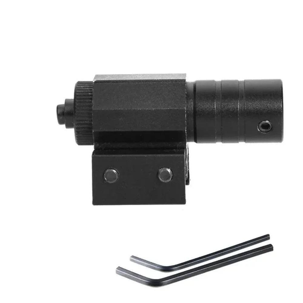 Tactical Red Dot Laser Sight Adjustable Picatinny Locator Outdoor Sports Long Distance Hunting Laser Calibrator Gun Sight Tool