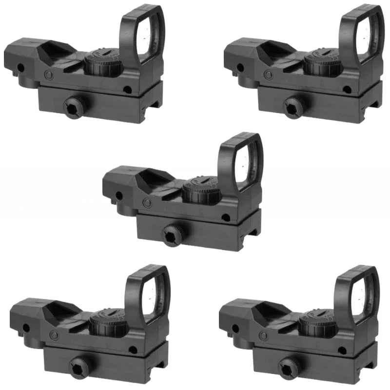 Compact Holographic Red Dot Sight Scope for 20mm Rail Mount Rifle Scopes