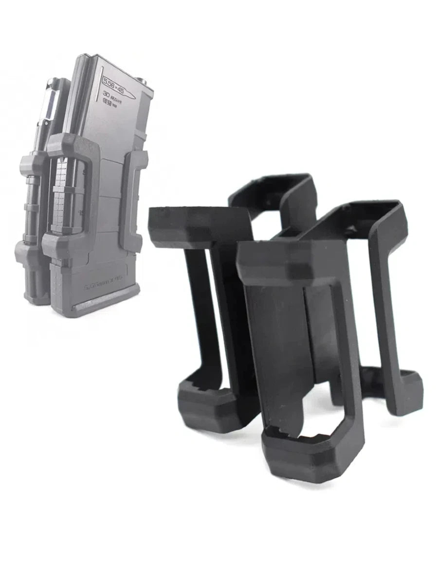 WTactical Rifle M4 Magazine Coupler Mag Clip Double Magazine Parallel Connector Clamp For M4 M16 5.56mm Airsoft Hunting Accessos
