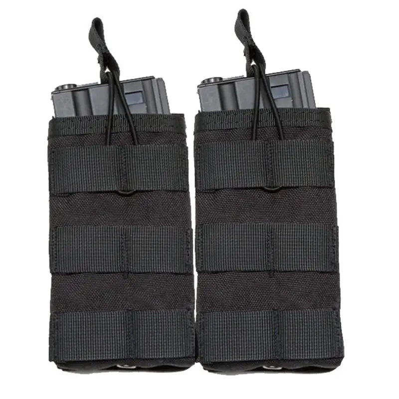 حقيبة مجلات تكتيكية مفردة ومزدوجة وثلاثية Molle Airsoft AK 7.62 5.56mm M4 لبندقية مسدس حقيبة تكتيكية لصيد الملحقات