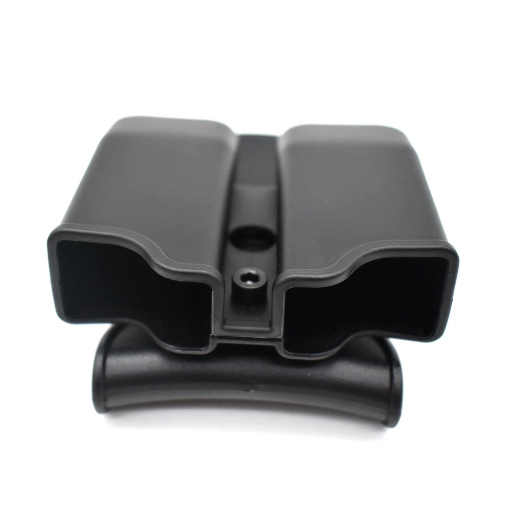 Tactical Pistol Double Magazine Pouch 9mm Mag Holder Carrier for GL 17 19,Beretta M9 92,9mm .40 Cal airsoft hunting accessory