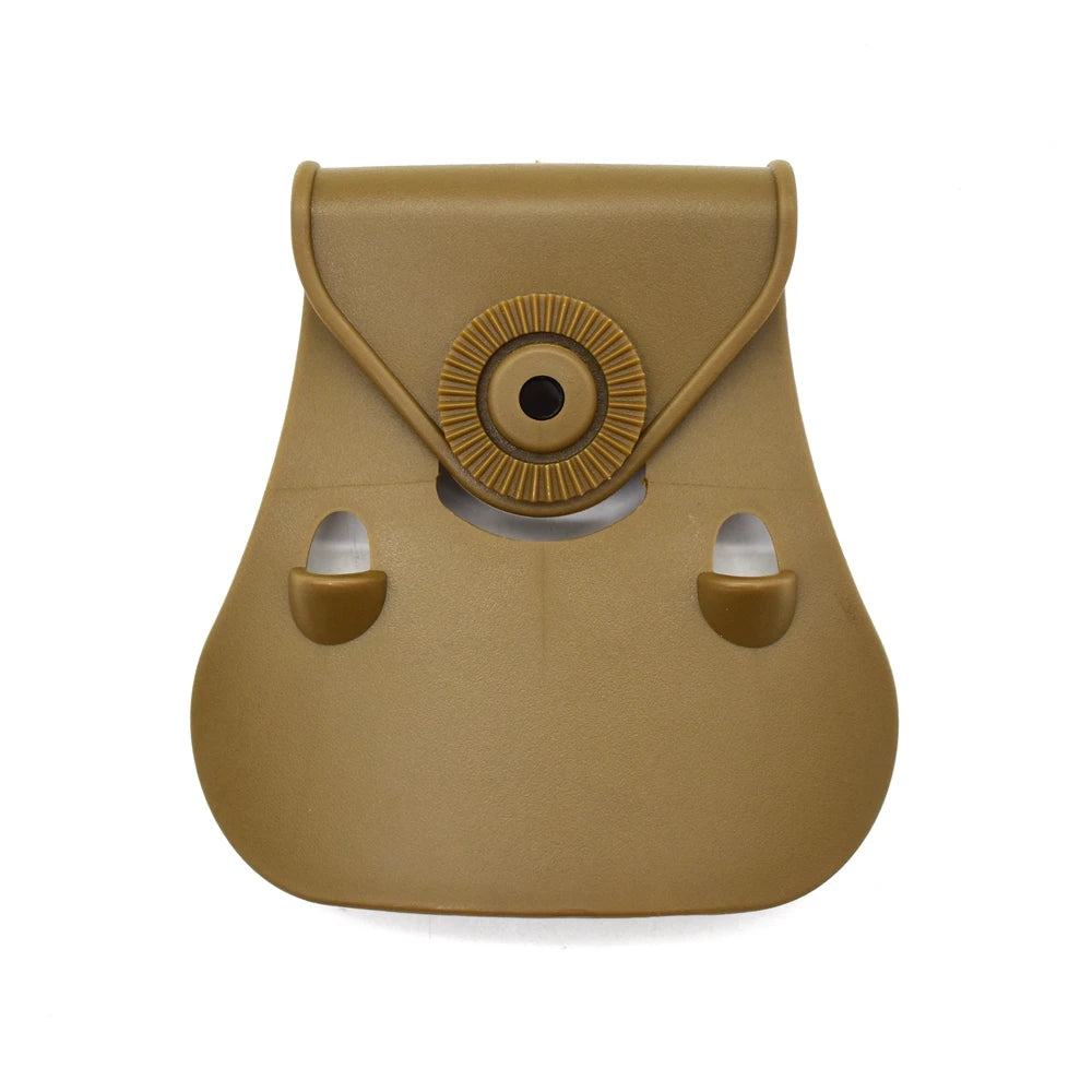 Tactical Pistol Double Magazine Pouch 9mm Mag Holder Carrier for GL 17 19,Beretta M9 92,9mm .40 Cal airsoft hunting accessory