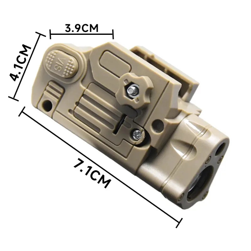 2026 New SBAL PL Red Dot Laser Plastic material Sight Strobe Flashlight Pistol Hanging Scout LED Lamp Airsoft Hunting