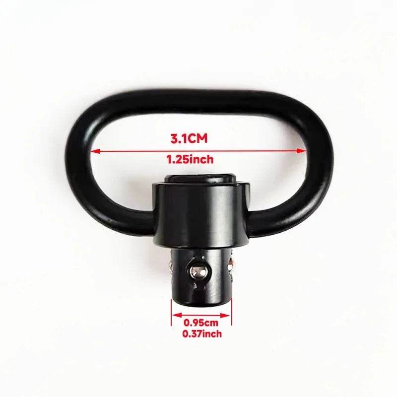 Tactic Gear Strap Buckle QD Sling Swivel 20mm Picatinny Rail Mount Base Quick Detach Rail Mount for Mlok Rail Gun Accessories