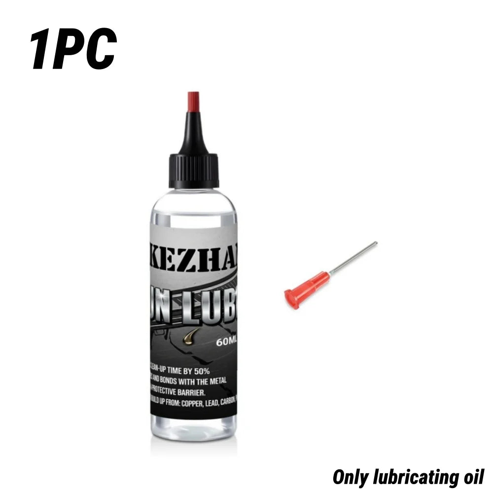 19Pcs Gun Cleaning Kit with 60ml Gun Oil Lubricant for .22 .38 9mm .40 .45 Caliber Handgun Rifle Pistol Maintenance Set