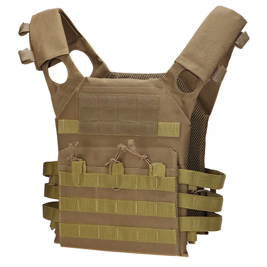 Ultra lightweight JPC structure | MOLLE global expansion | MOLLE+Magic Sticky dual system outdoor training vest
