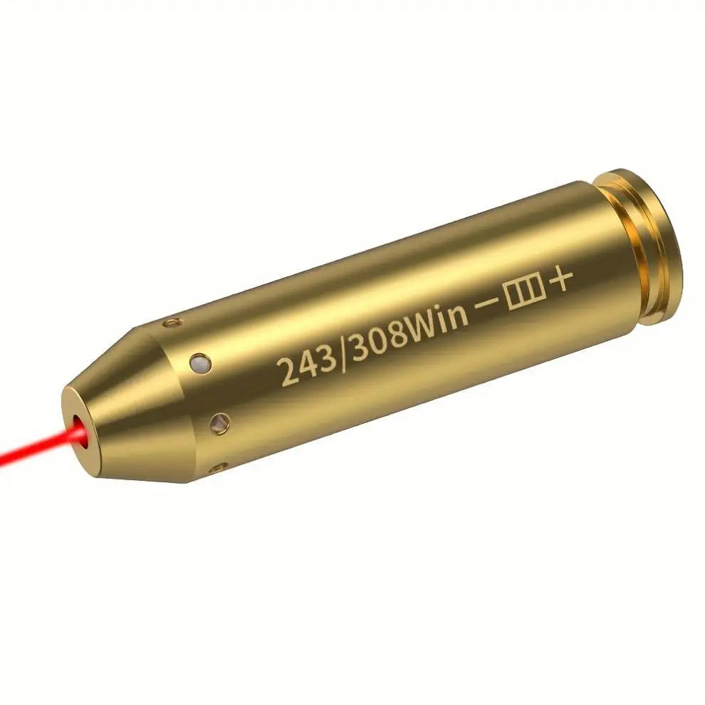 9mm/7.62/6/223rem/38spl/12ga/44mag/308win New Calibrator Calibration Tool Infrared Auxiliary Metal Multi-model