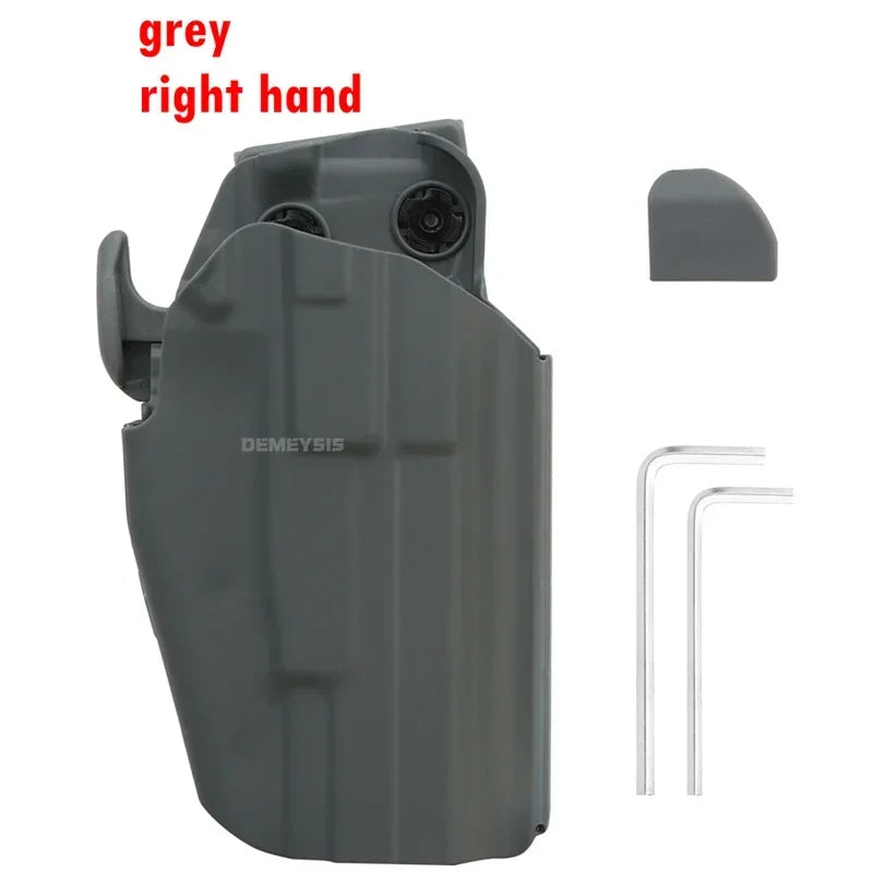 Tactical Right Left Gun Holster Shooting Hunting Airsoft Pistols Holder for GLOCK 17 20 21 22 31 37 SIG P225 TAURUS PT840 PT845