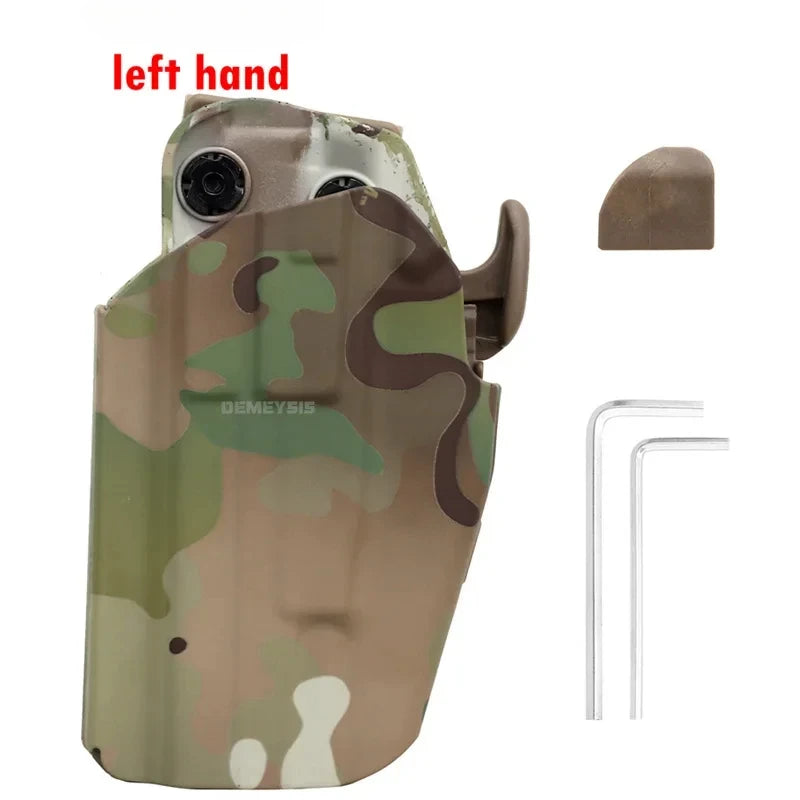 Tactical Right Left Gun Holster Shooting Hunting Airsoft Pistols Holder for GLOCK 17 20 21 22 31 37 SIG P225 TAURUS PT840 PT845