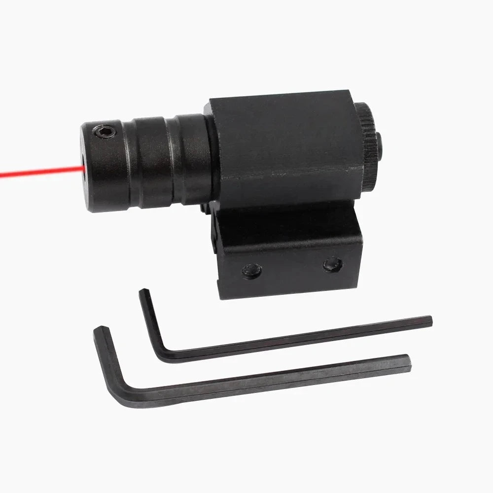 Mini red dot laser sight, with adjustable wavelength of 635-655nm, 11mm/20mm rail mounting, hunting rifle scope, pistol sight, a