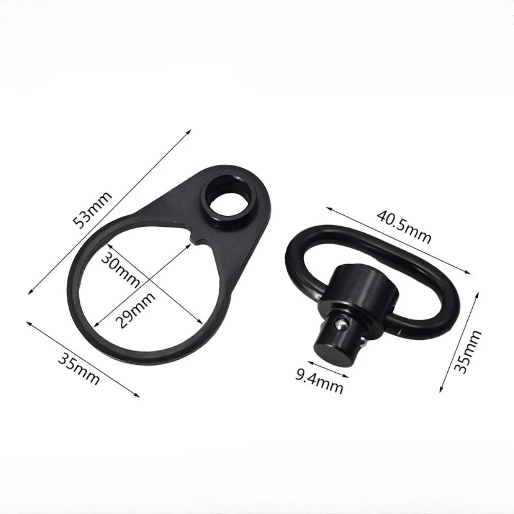 1Pcs QD Quick Detach Sling Swivel Shotgun Rifle Gun Sling Swivels Mount Adapter