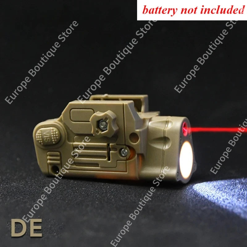 SBAL PL 2026 Tactical Red Dot Laser Sight LED Scout Flashlight Strobe Plastic Pistol Hanging For Airsoft Hunting Game Equipment