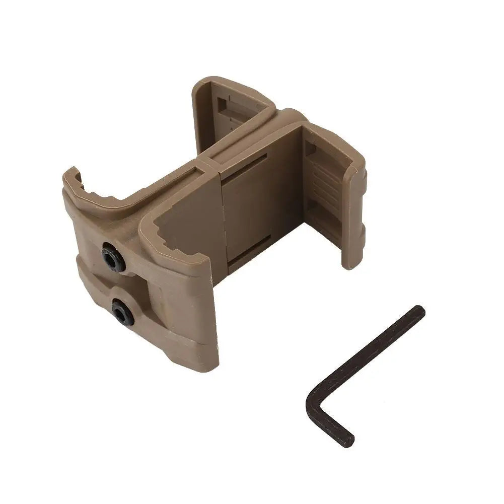 Tactical Universal Rifle Gun Mag Parallel Connector for M4 AR-15 Double Magazine Coupler Connector Clip Hunting Accessories