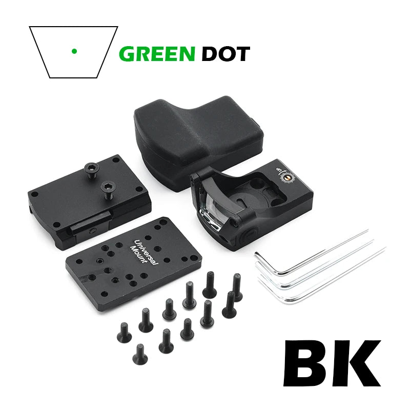 M1 Red/GREEN Dot Sight with Aluminum Frame Red Dot Reflex Sight 3 MOA